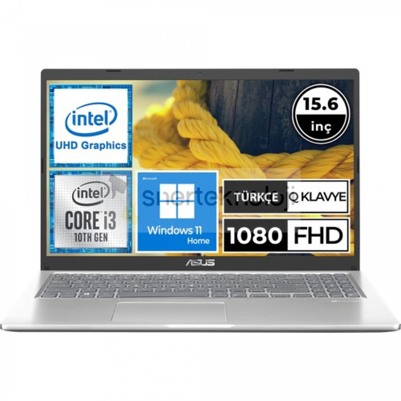 Asus X515JA-EJ2137W01 I3-1005G1 8gb 256SSD 15.6" Fullhd W11H Taşınabilir Bilgisayar